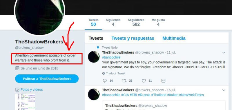The Shadow Brokers & El Hackeo al Banco de Chile